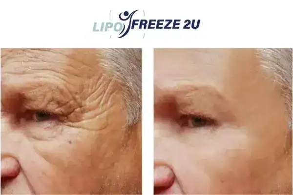 Mens before and after Morpheus 8 Brentwood results.