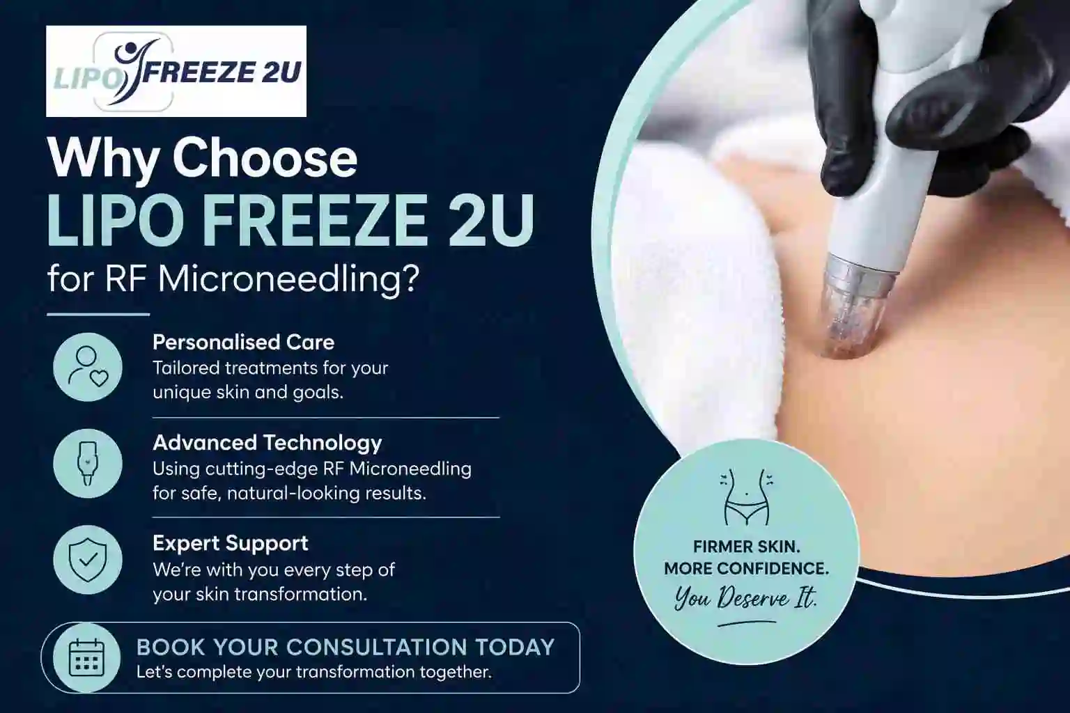 Why Choose LIPO FREEZE 2U for RF Microneedling Brentwood?